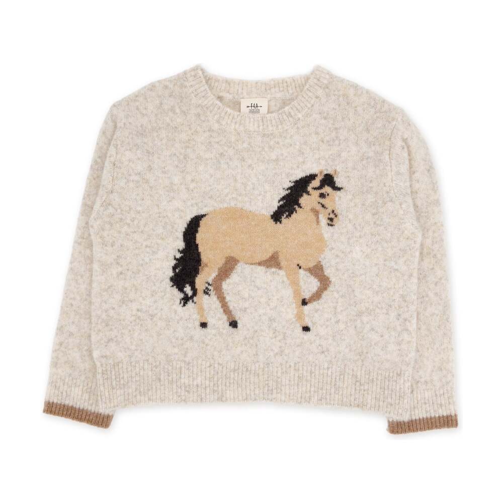 Camille Sweater in Oatmeal Horse