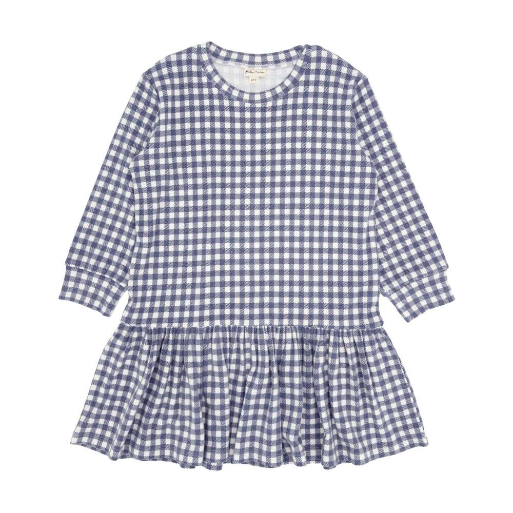 Jules Hacci Dress in Crown Blue Gingham