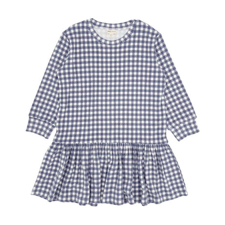 Jules Hacci Dress in Crown Blue Gingham