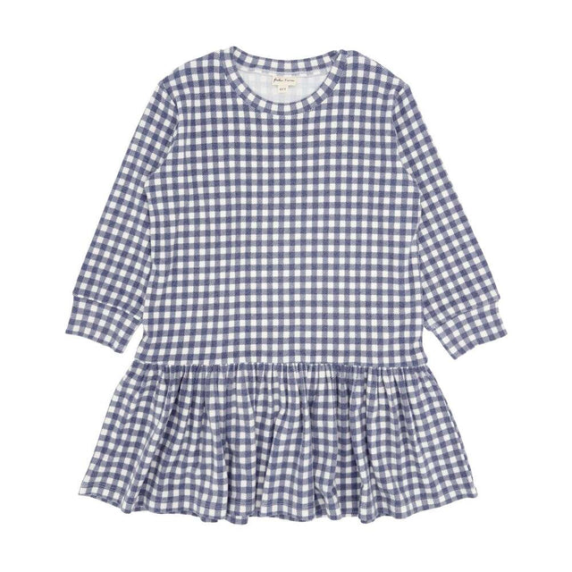 Jules Hacci Dress in Crown Blue Gingham