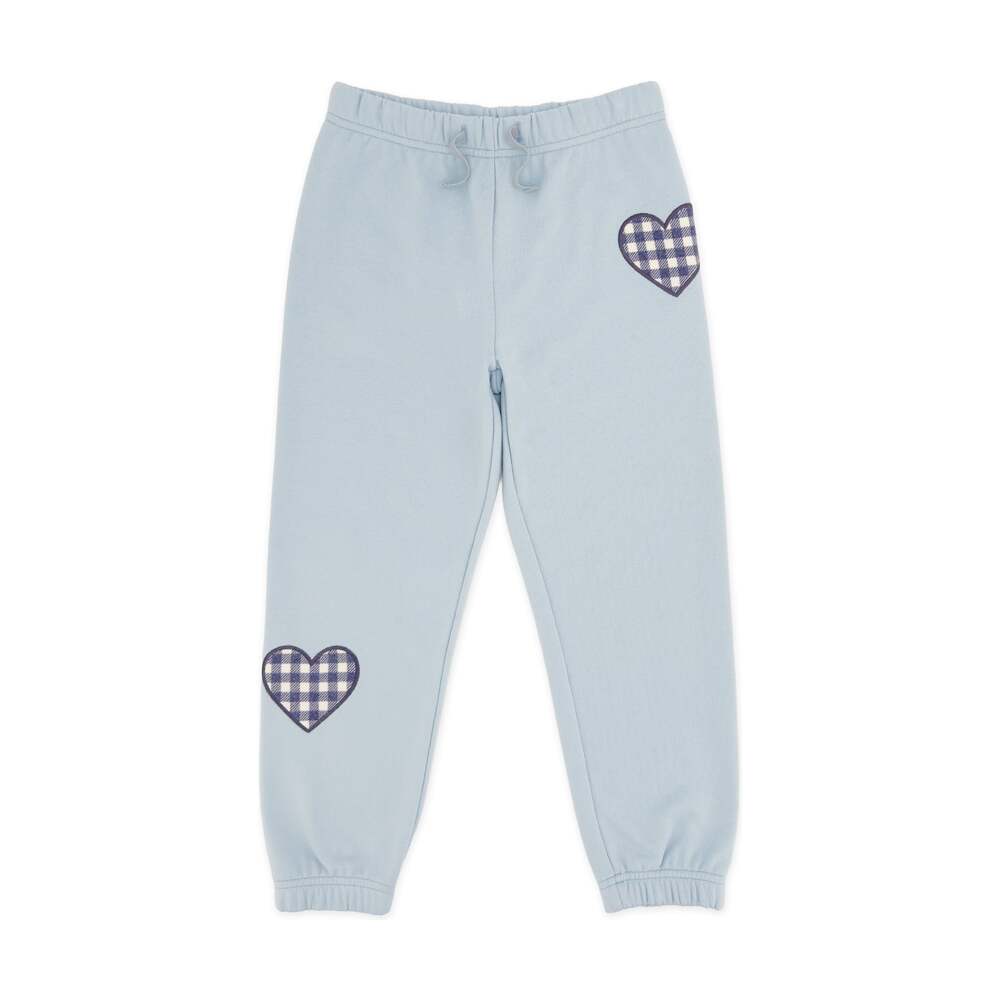 Piper Heart Jogger in Cloudy Blue