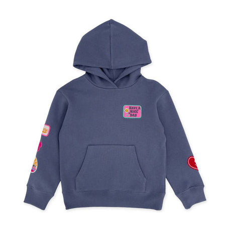 Hadley Hoody in Crown Blue Patch