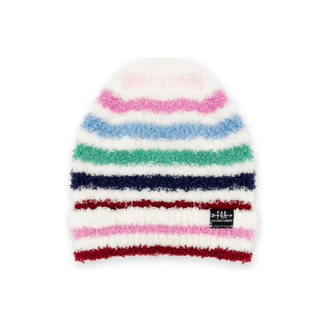 Tate Beanie in Multi Stripe