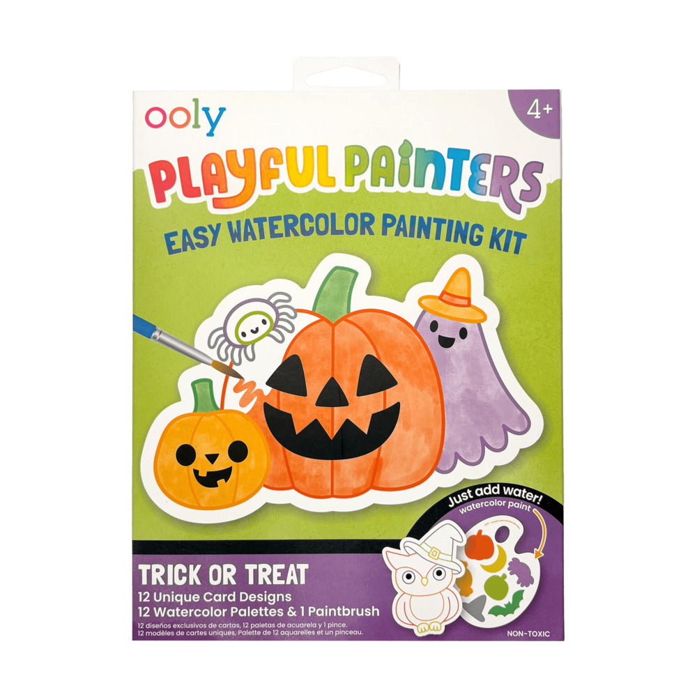 Playful Painters Watercolor Kit - Trick or Treat