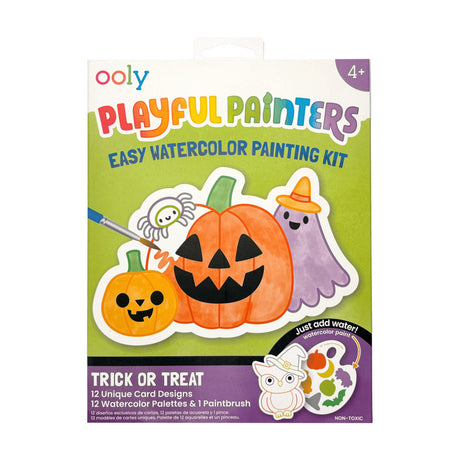 Playful Painters Watercolor Kit - Trick or Treat