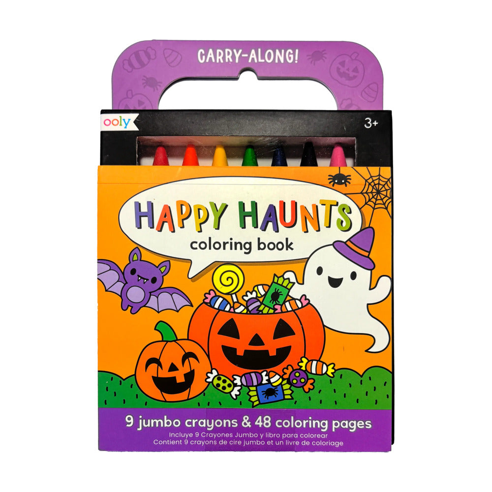 Carry-Along Coloring Book Set - Happy Haunts