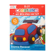 Creatibles Air Dry Clay Car Kit - Zoomie Racecar
