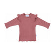 Baby Ruby Ruffle Top in Blush Pink