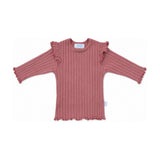 Baby Ruby Ruffle Top in Blush Pink
