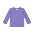 Girls Basic Long Sleeve Tee in Lavender