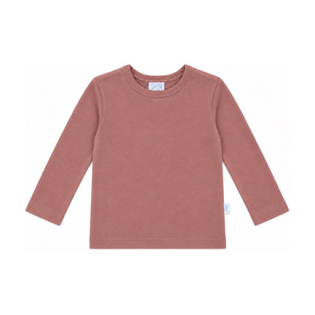 Girls Basic Long Sleeve Tee in Pink