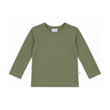 Girls Basic Long Sleeve Tee in Sage