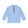 Kids Chet Quarter-Zip Quilted Sweater in Sky Heritage