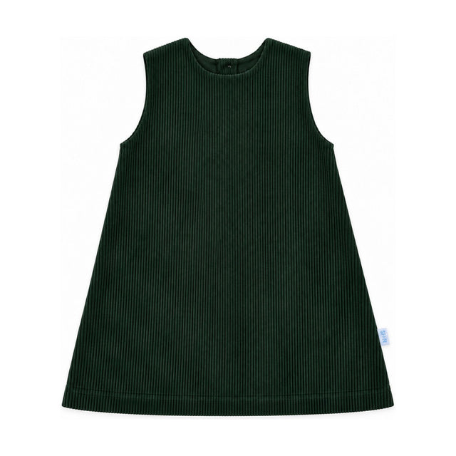 Kids Gigi Corduroy Dress in Olive
