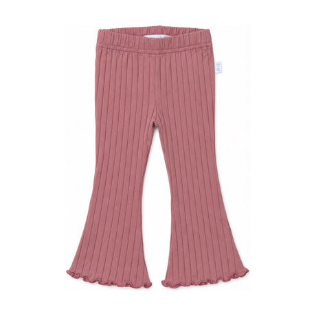 Kids Ruby Ruffle Flared Pant in Blush Pink