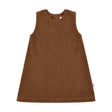 Kids Gigi Corduroy Dress in Chestnut