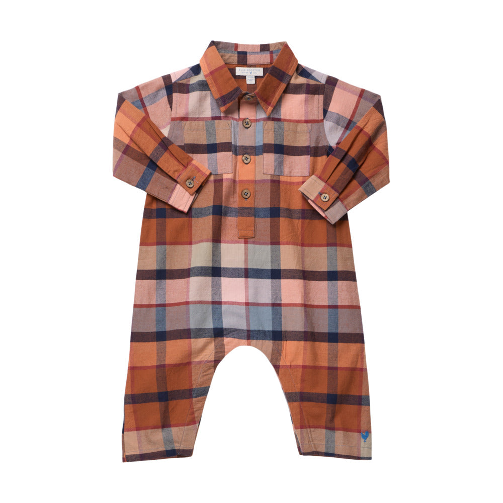 Baby Easton Jumper - Hayride Plaid