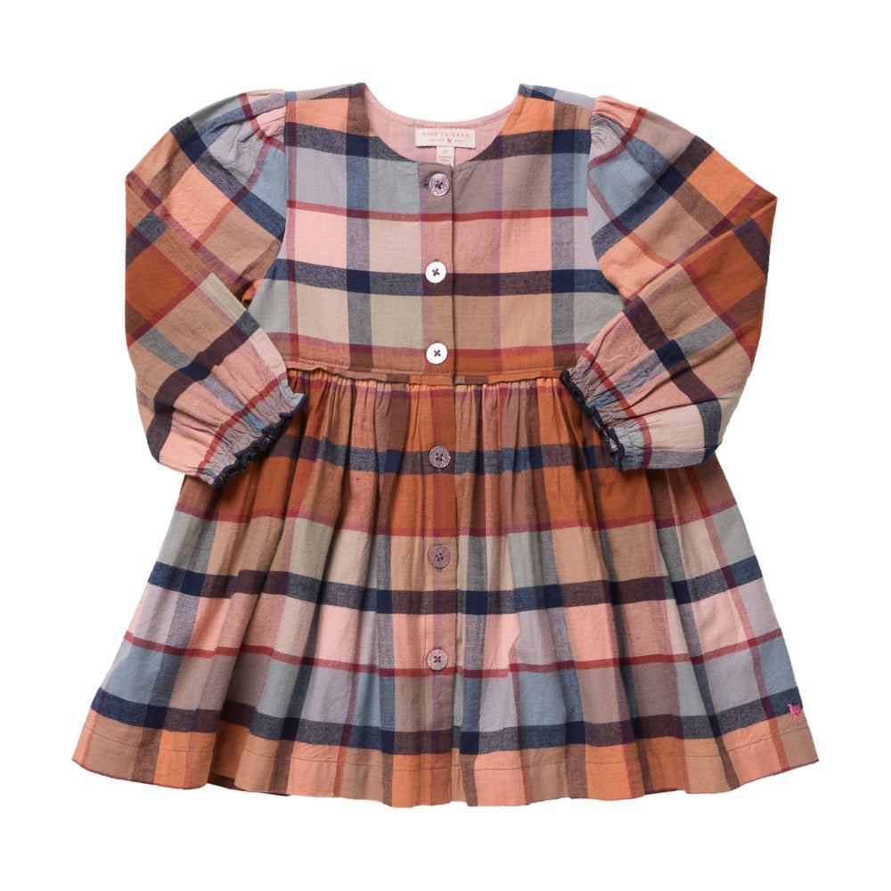 Mae Dress - Hayride Plaid