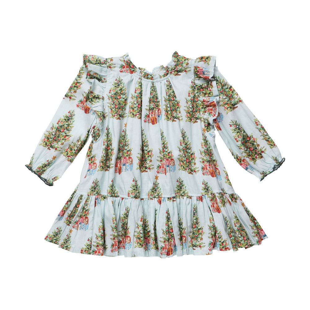 Harper Dress - Trees and Presents