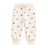 Baby Crew French Terry Jogger in Heirloom Hearts