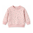 Kids Crew French Terry Sweatshirt in Blush Confetti