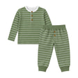 Baby Classic Two-Piece Set in Sage Stripe - Sammy + Nat - Sammy+Nat store
