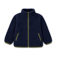 Baby Jagger Fleece Jacket in Navy/Green Heritage - Sammy + Nat - Sammy+Nat store