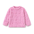 Baby Jamie Fleece Sweatshirt in Fleece Hearts - Sammy + Nat - Sammy+Nat store