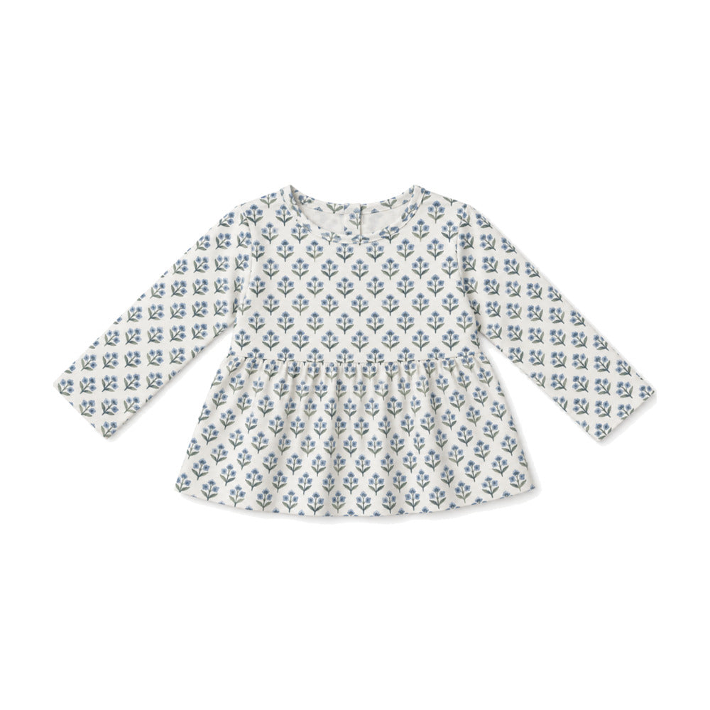 Kids Classic Long Sleeve Dress in Olive Grove - Sammy + Nat - Sammy+Nat store