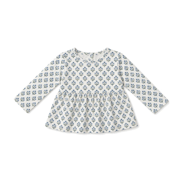 Kids Classic Long Sleeve Dress in Olive Grove - Sammy + Nat - Sammy+Nat store