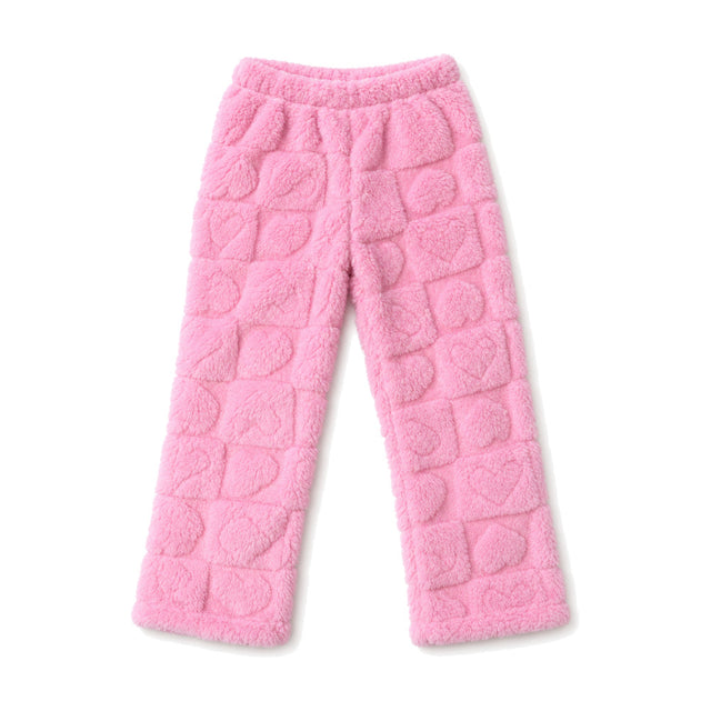 Kids Jamie Fleece Jogger in Fleece Hearts - Sammy + Nat - Sammy+Nat store