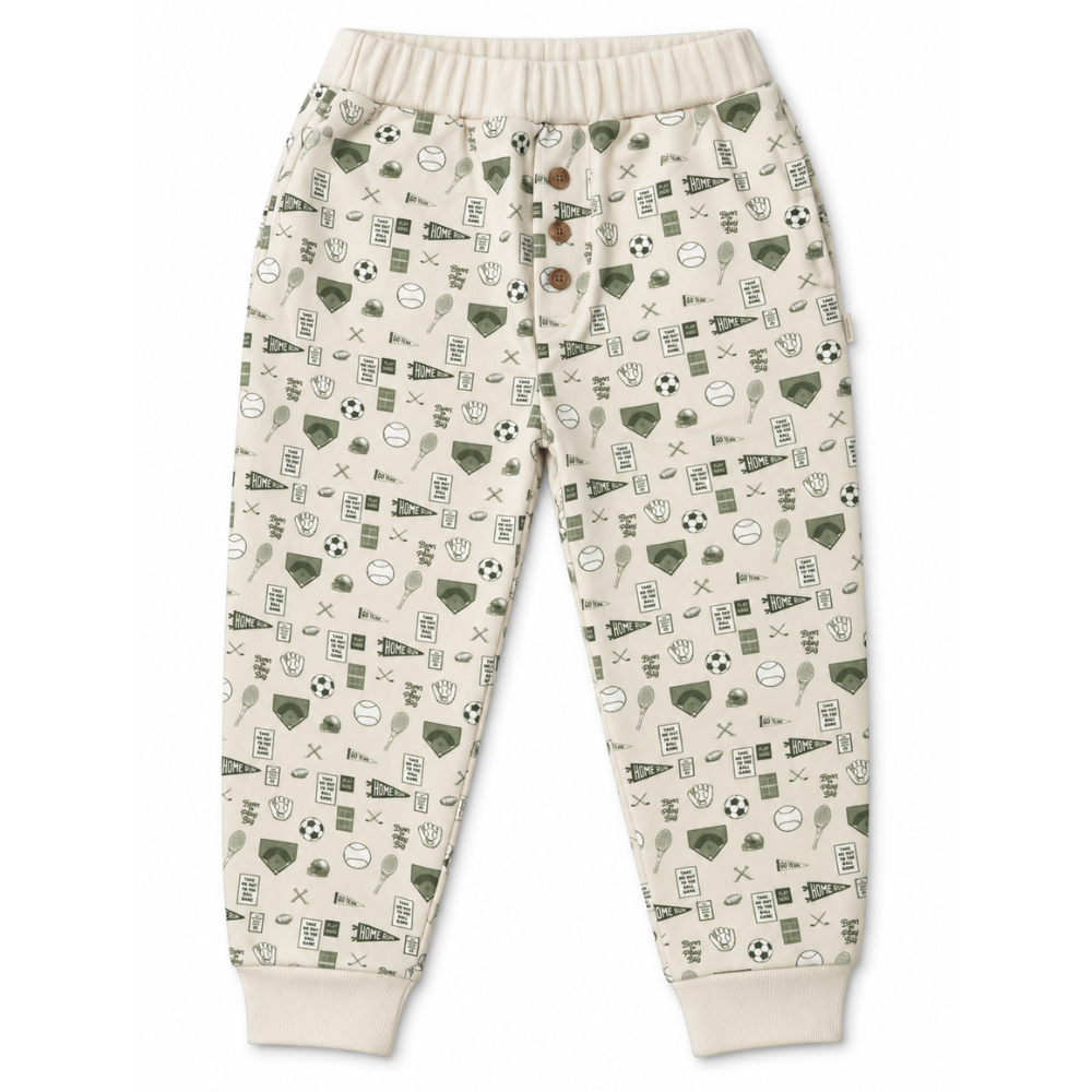 Kids Crew French Terry Jogger in Game Day