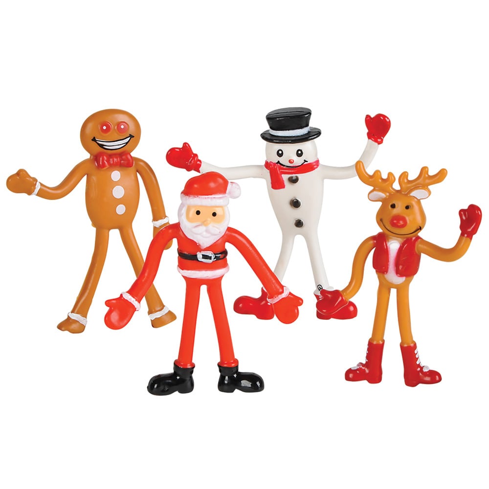Christmas Bendable Figures
