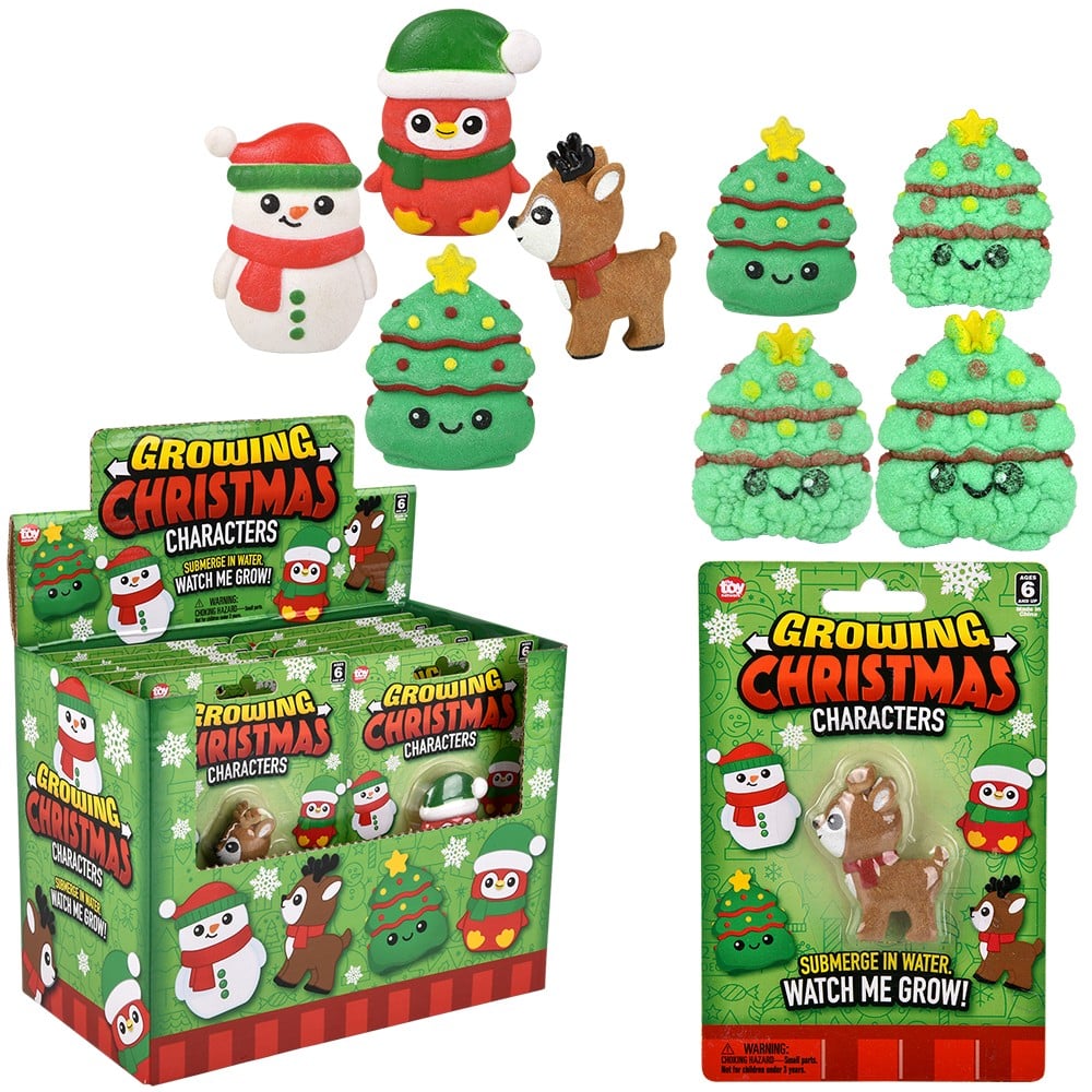 Christmas Growing Characters