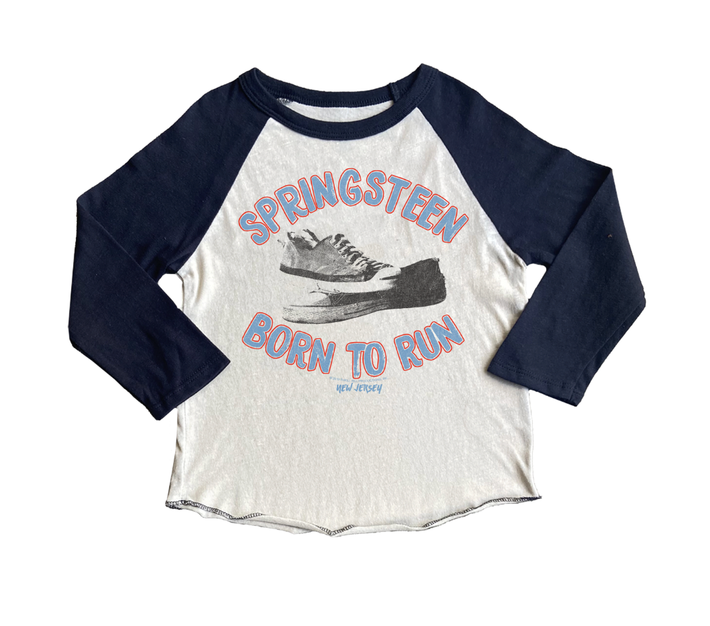 Springsteen Born To Run Recycled Raglan Tee