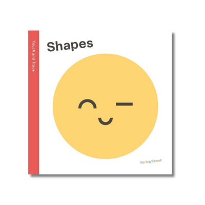Spring Street Touch and Trace: Shapes Book front