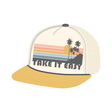 Take It Easy Trucker Hat in Natural/Sunshine front