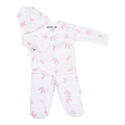 Tiny Elephant Take Me Home Set in Pink