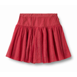 Tulle Skirt in Red Cherry
