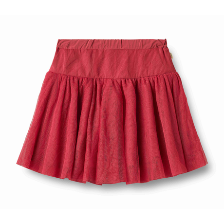 Tulle Skirt in Red Cherry