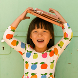 Twirl Dress in Apples