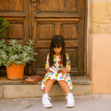 Twirl Dress in Apples