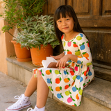 Twirl Dress in Apples