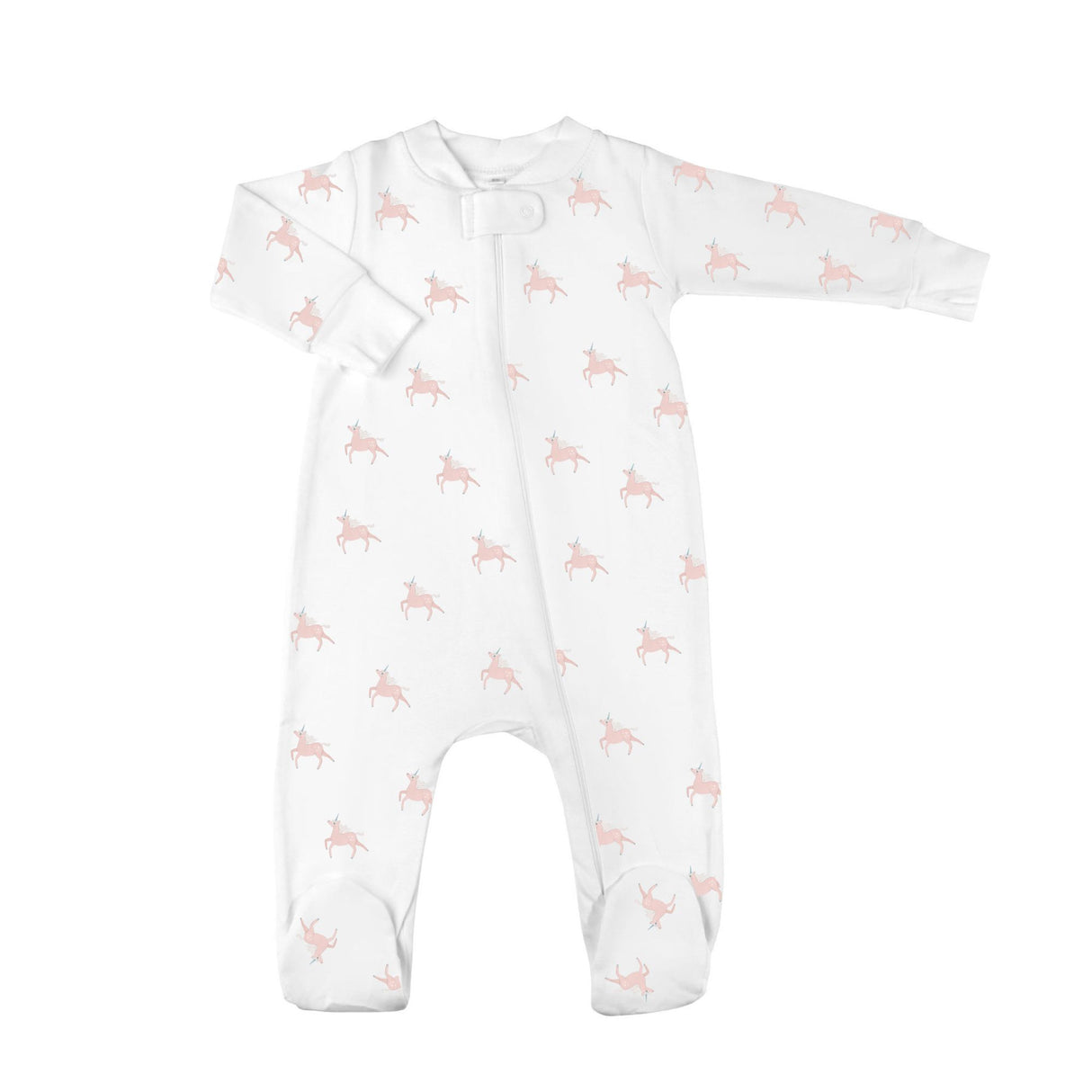 Unicorn in the Sky Zipper Romper