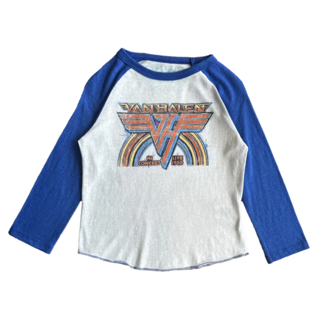 VAN HALEN 1980 RECYCLED RAGLAN TEE