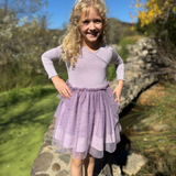 Veronika Dress in Lavender Sparkle