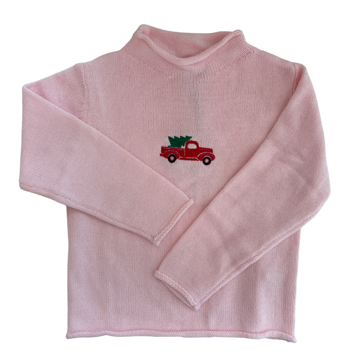 Wagoneer Rollneck Sweater in Pink
