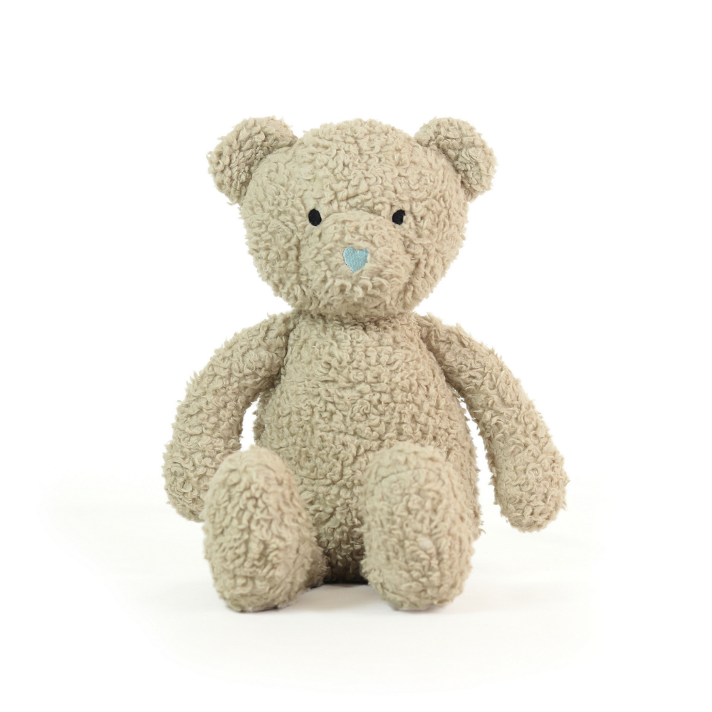 Sherpa 12" Bear - Sky Blue Nose