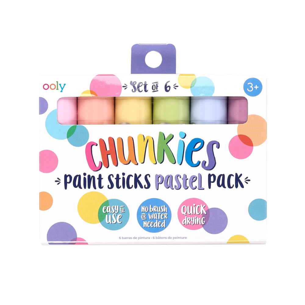 Chunkies: Paint Sticks - Pastels - Set of 6