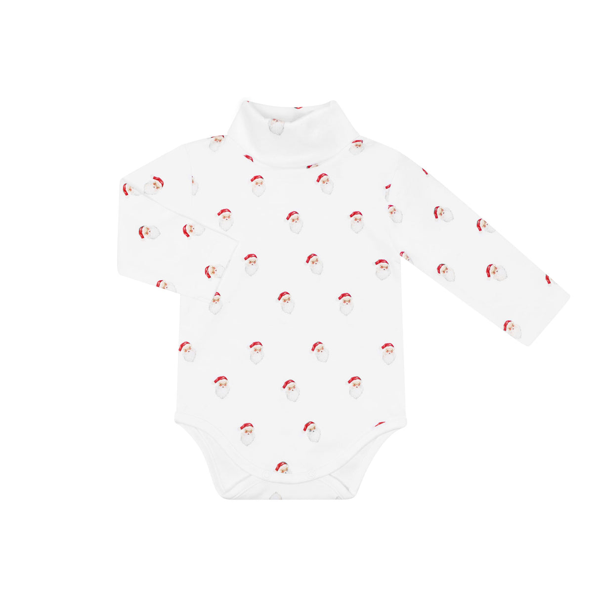 claus turtleneck onesie